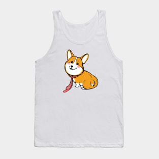 Corgi dog Tank Top